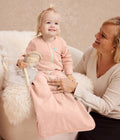 Sleep Bag Long Sleeve 1.5 TOG Cotton Fleece Blush Twigs