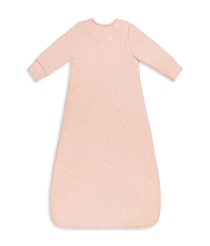 Sleep Bag Long Sleeve 1.5 TOG Cotton Fleece Blush Twigs