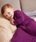 Sleep Bag Long Sleeve 2.5 TOG Cotton Plum Starturn Quilted