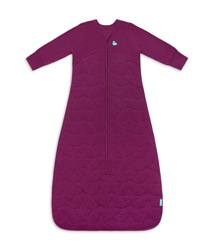 Sleep Bag Long Sleeve 2.5 TOG Cotton Plum Starturn Quilted