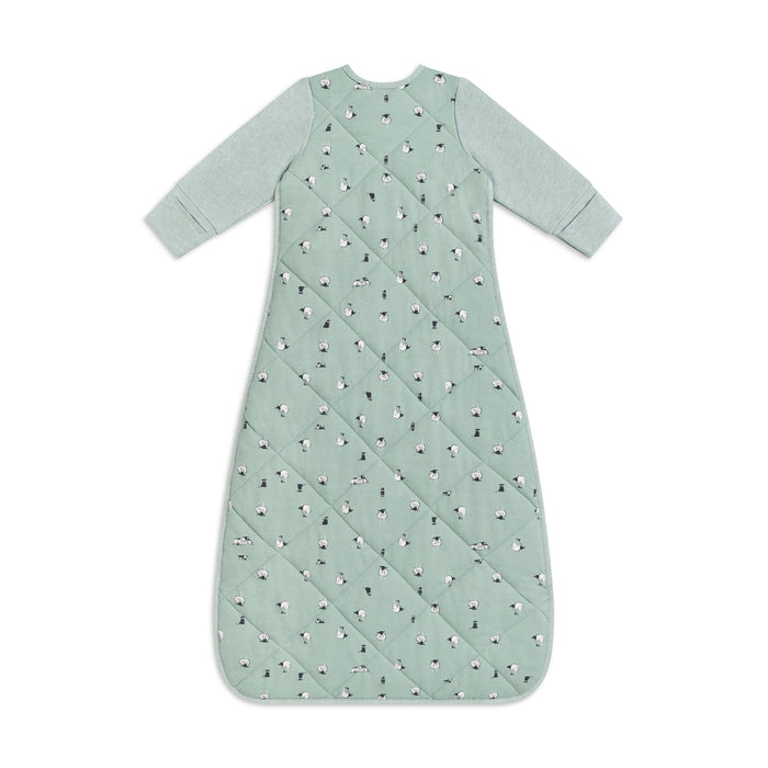 Sleep Bag Long Sleeve 2.5 TOG Organic Cotton/Merino Wool Olive Lamb's Best Friend