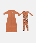 Sleep Bag & Pyjama Bundle | 2.5 TOG | Hazel | Black Cat