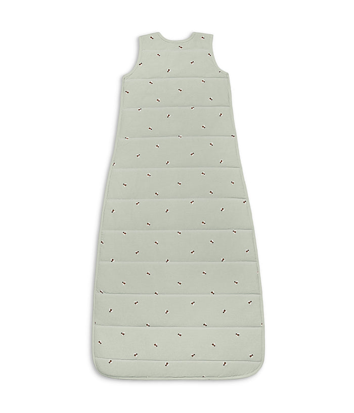 Sleep Bag Sleeveless 2.5 TOG Cotton Olive Bees