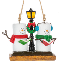 Smore Caroler Ornament with Lamppost