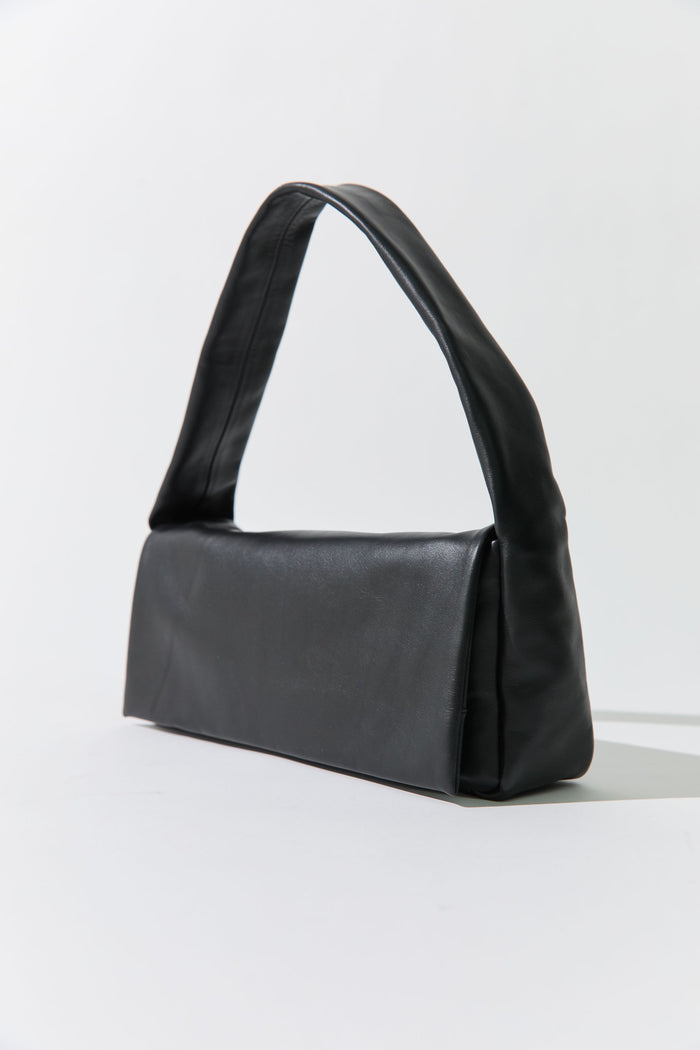 Soft Slim Satchel - Black