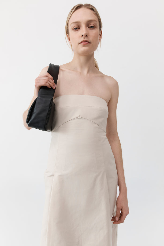 Soft Slim Satchel - Black