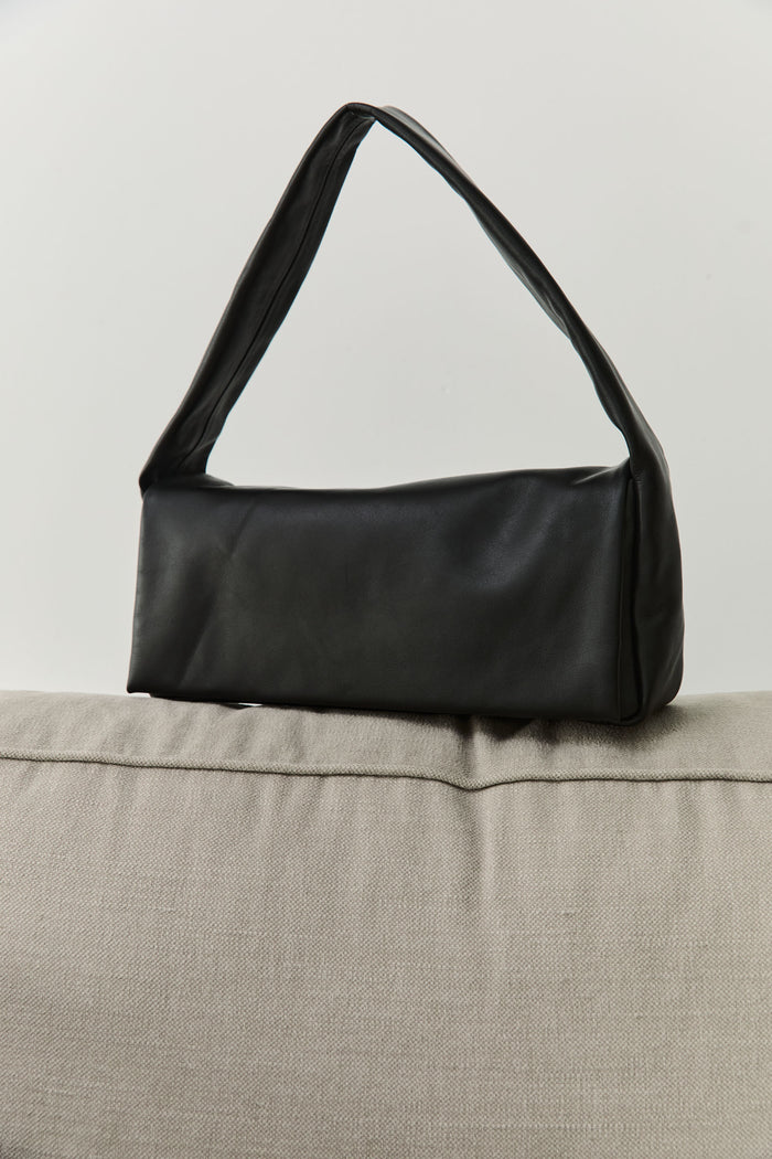 Soft Slim Satchel - Black