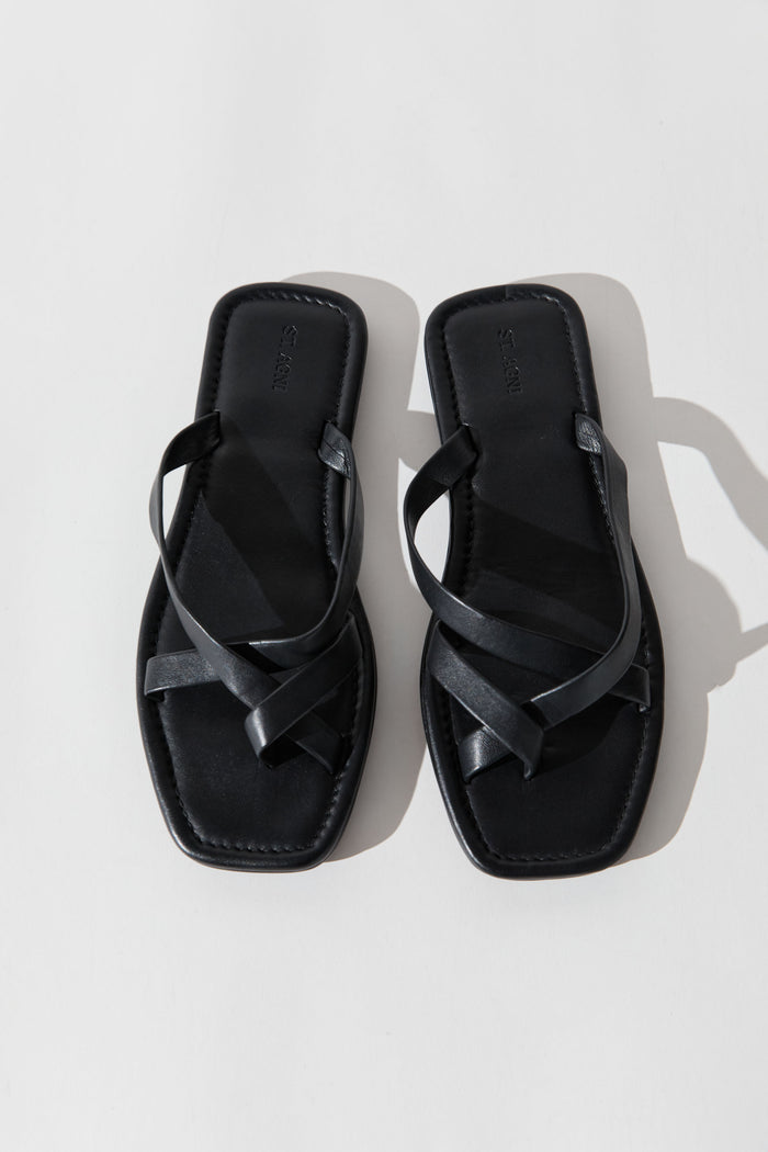 Soft Strap Slide - Black