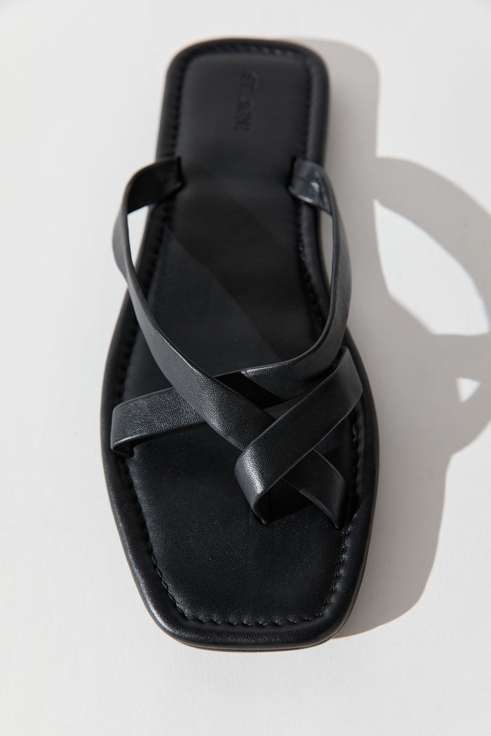 Soft Strap Slide - Black