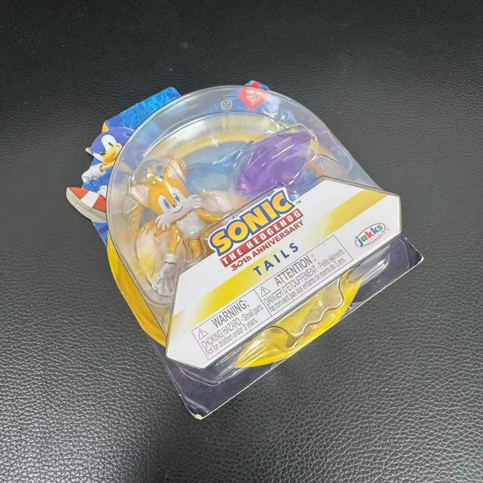 Sonic The Hedgehog 30th Anniversary Tails 2.5" w/Gem Action Figure Jakks New