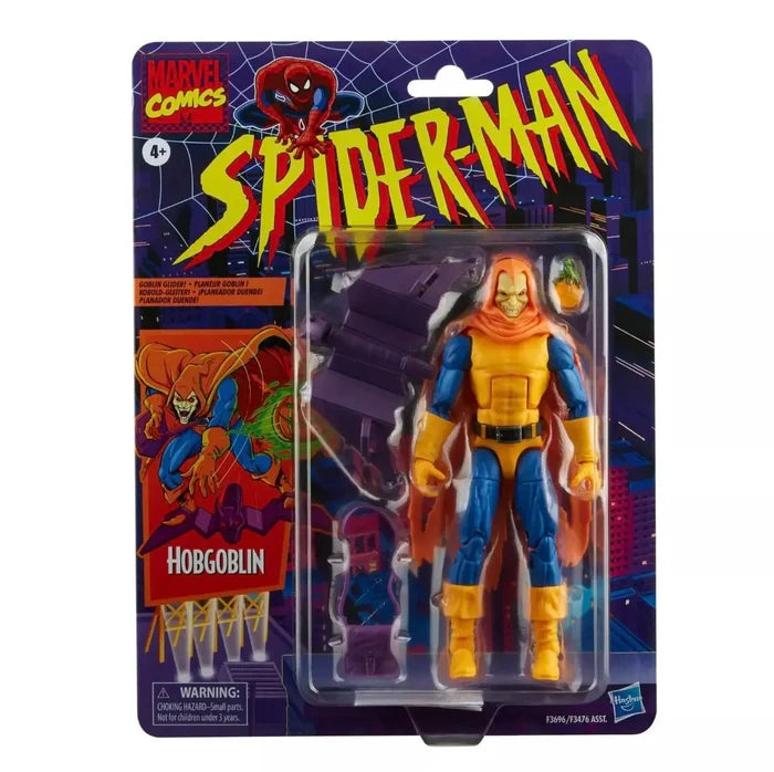 Special Offer Hasbro MARVEL LEGENDS Spider-Man Retro Card, Hobgoblin Figure