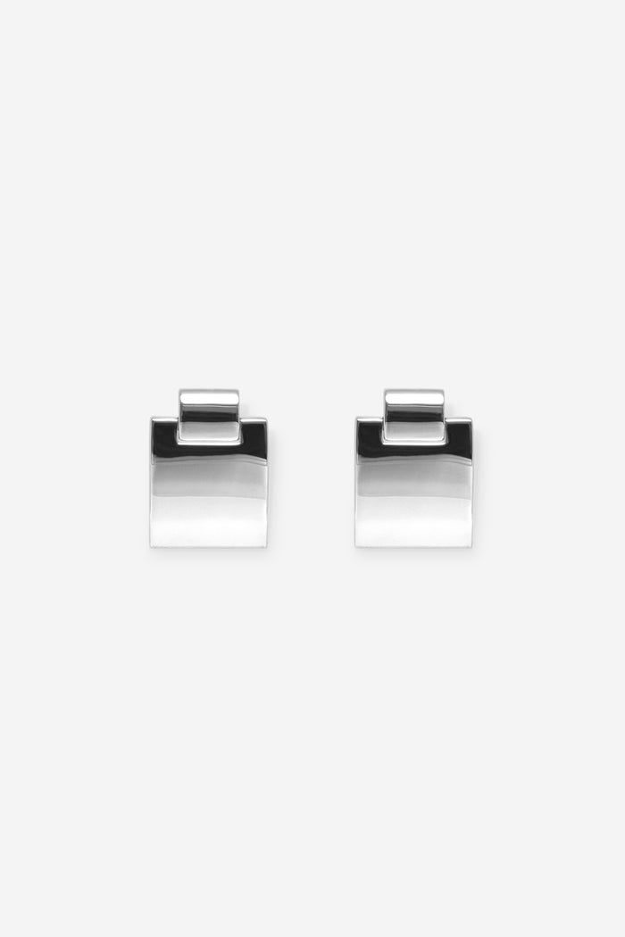 Square Mini Earrings - By Nina Gordon