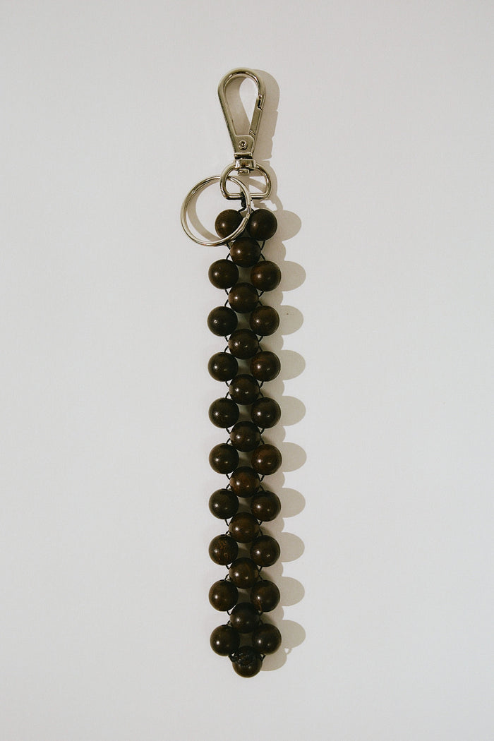St. Agni x Vermeer Fabion Keychain - Dark Brown