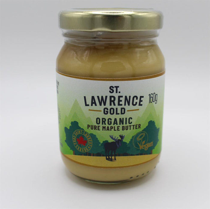 St Lawrence Gold Pure Organic Maple Butter 160G