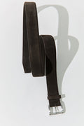 Suede Homme Belt - Coffee