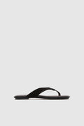 Suede Opanka Slide - Black/Coffee