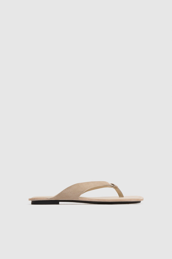 Suede Opanka Slide - Papyrus