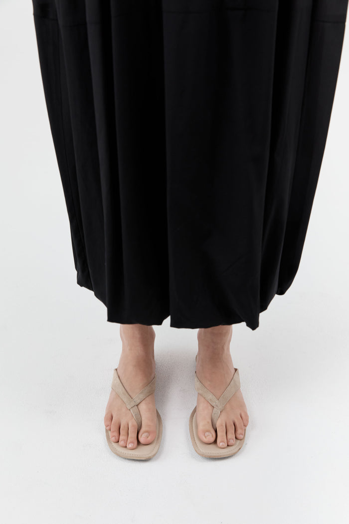 Suede Opanka Slide - Papyrus
