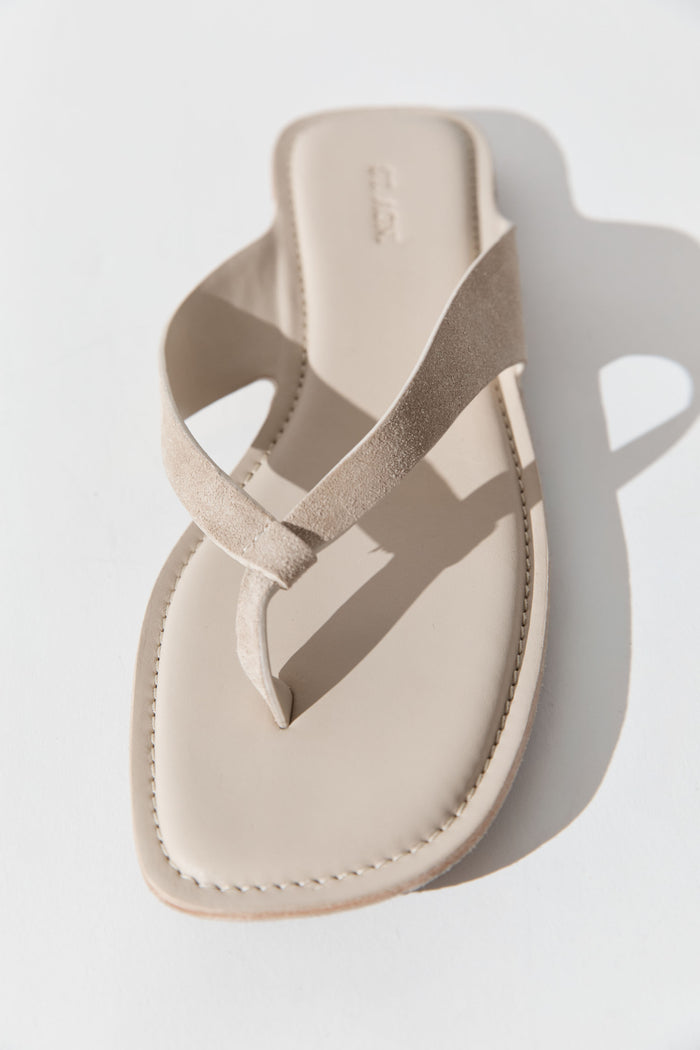 Suede Opanka Slide - Papyrus