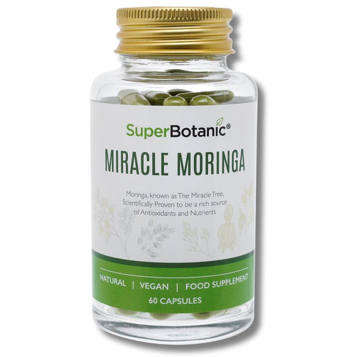 Miracle Moringa Leaf Extract 60 Capsules