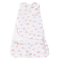 sleepsack swaddle cotton sunshine rainbows