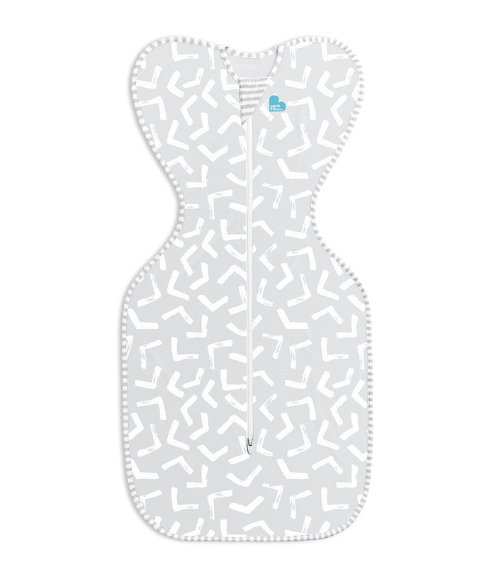 Swaddle Up™ 0.2 TOG Viscose from Bamboo Grey