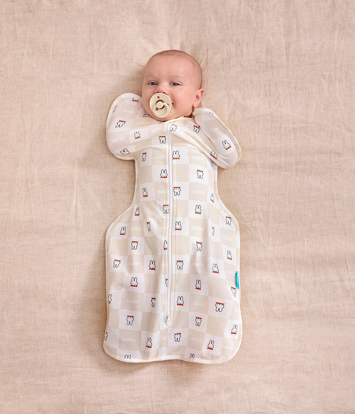 Swaddle Up™ 1.0 TOG Cotton Birch Miffy Checker