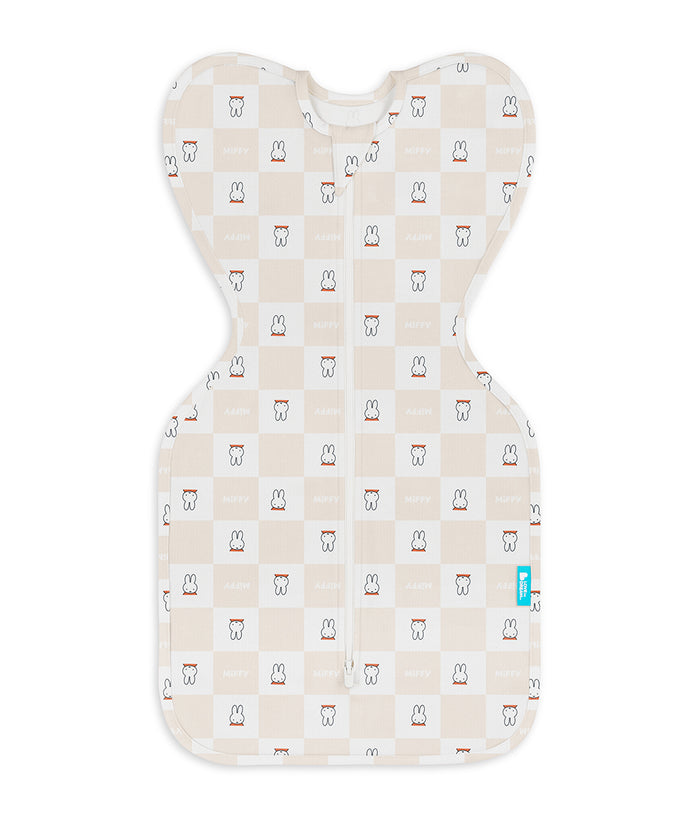 Swaddle Up™ 1.0 TOG Cotton Birch Miffy Checker