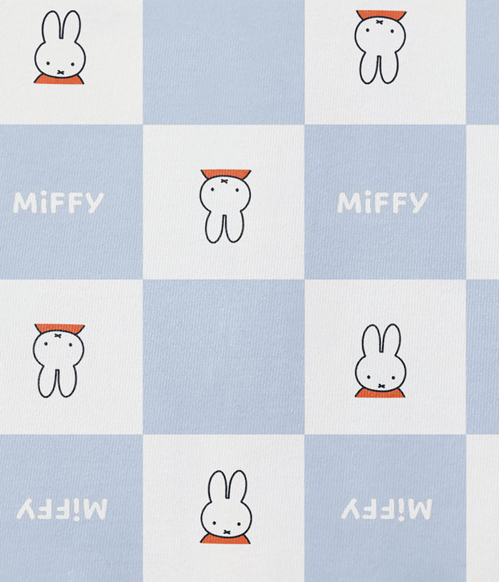 Swaddle Up™ 1.0 TOG Cotton Blue Miffy Checker