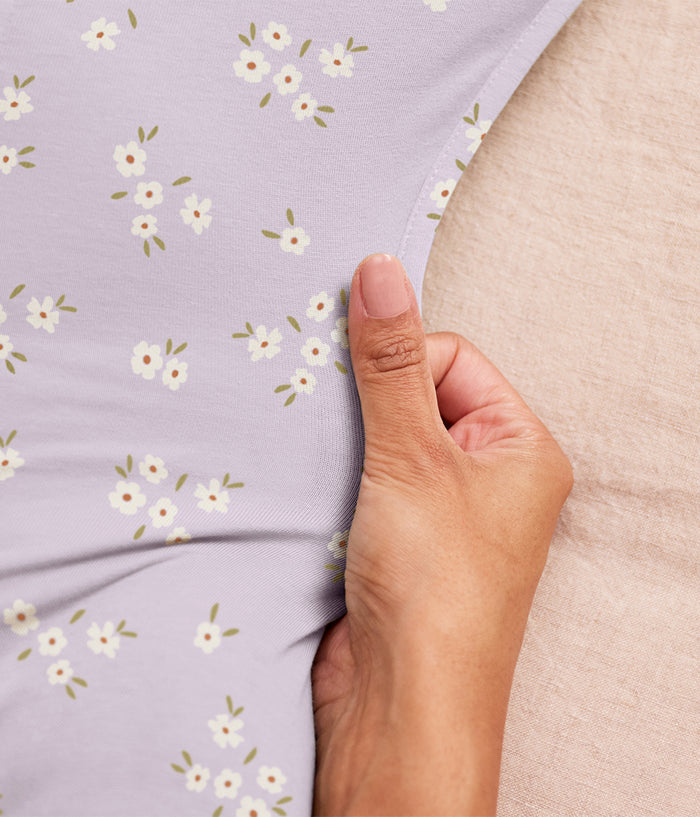 Swaddle Up™ 1.0 TOG Cotton Lilac Meadow