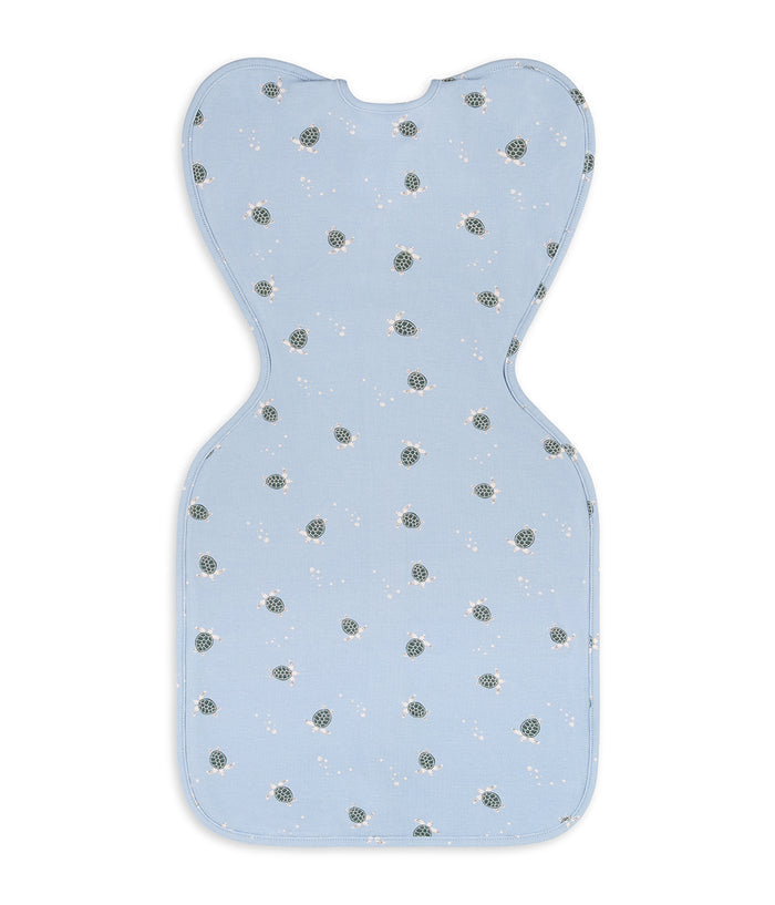 Swaddle Up™ 1.0 TOG Cotton Mist Blue Turtally