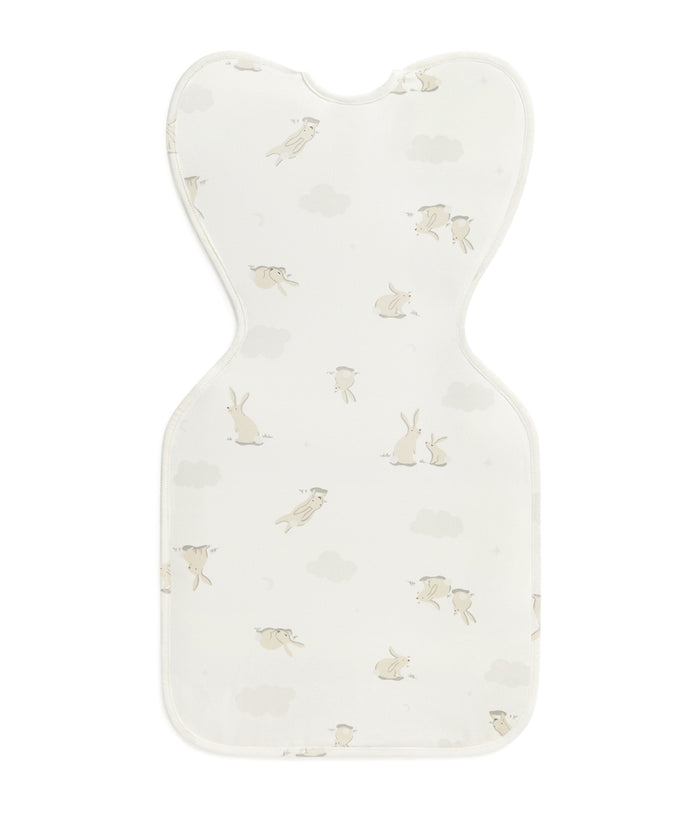 Swaddle Up™ 1.0 TOG Cotton White Cloud Bunnies