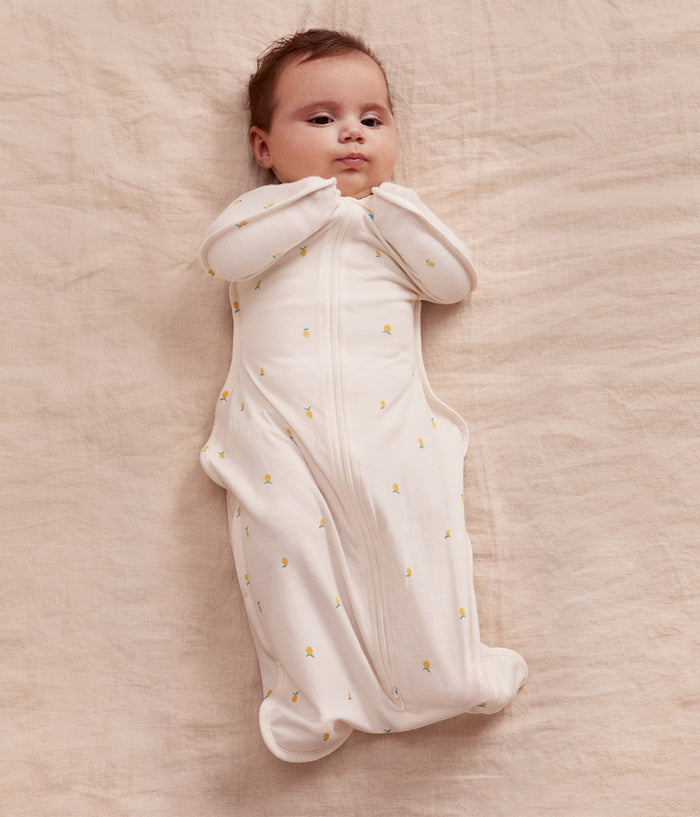 Swaddle Up™ 1.0 TOG Viscose from Bamboo Cream Lemons