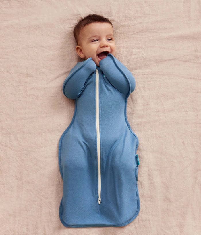 Swaddle Up™ 1.0 TOG Viscose from Bamboo Storm Blue