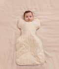 Swaddle Up™ 2-in-1 Early Roller Transition Bag 2.5 TOG Cotton Oatmeal Bees