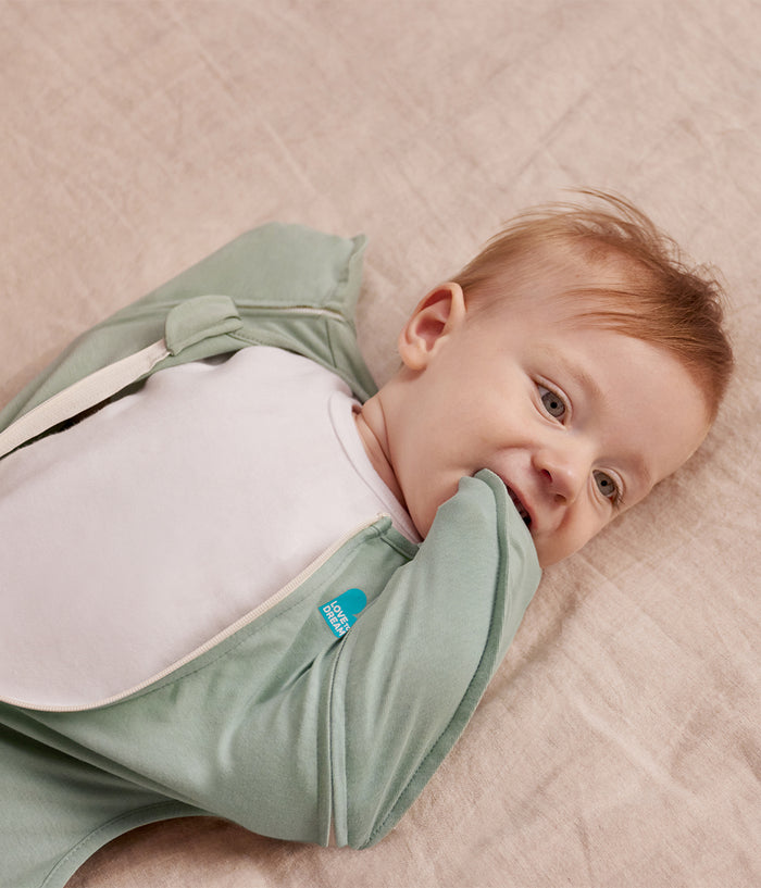 Swaddle Up™ 2-in-1 Transition Bag 0.2 TOG Cotton Olive