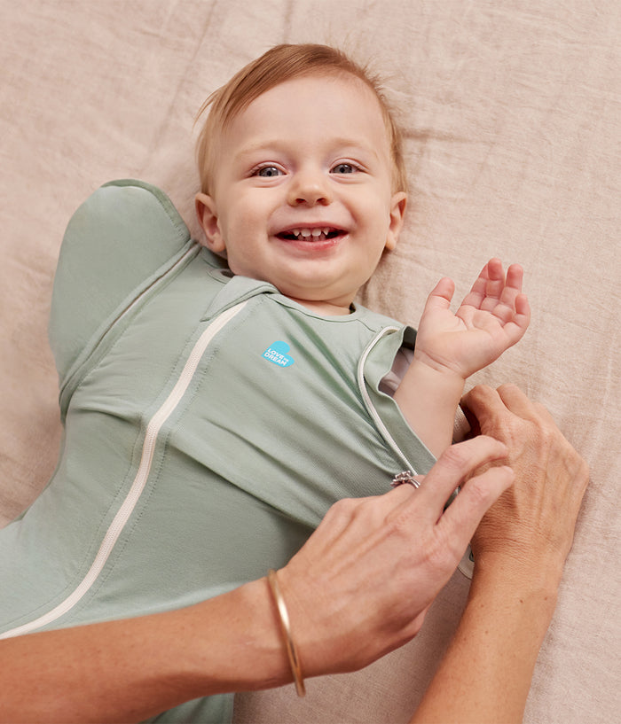 Swaddle Up™ 2-in-1 Transition Bag 0.2 TOG Cotton Olive
