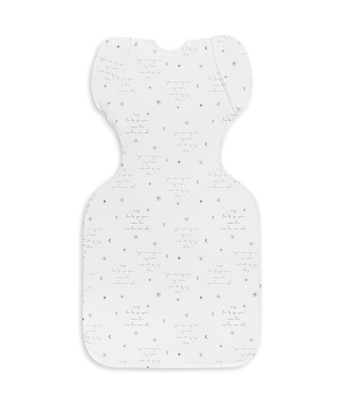 Swaddle Up™ 2-in-1 Transition Bag 0.2 TOG Cotton White You Are My