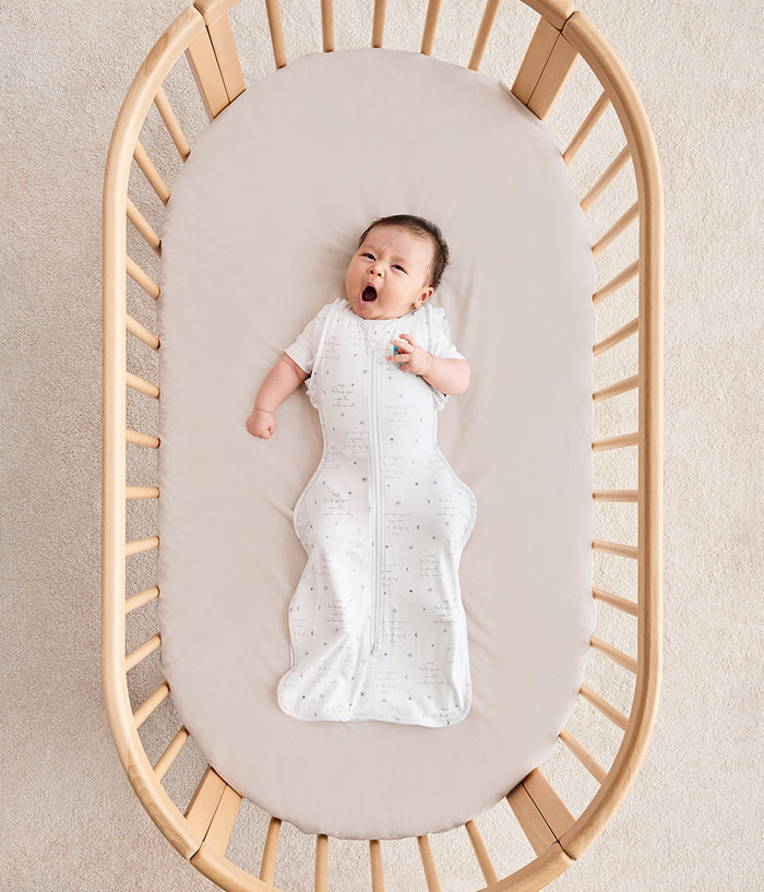 Swaddle Up™ 2-in-1 Transition Bag 0.2 TOG Cotton White You Are My