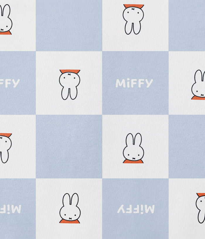 Swaddle Up™ 2-in-1 Transition Bag 1.0 TOG Cotton Blue Miffy Checker