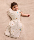 Swaddle Up™ 2-in-1 Transition Bag 1.0 TOG Cotton Cream Dino Snore