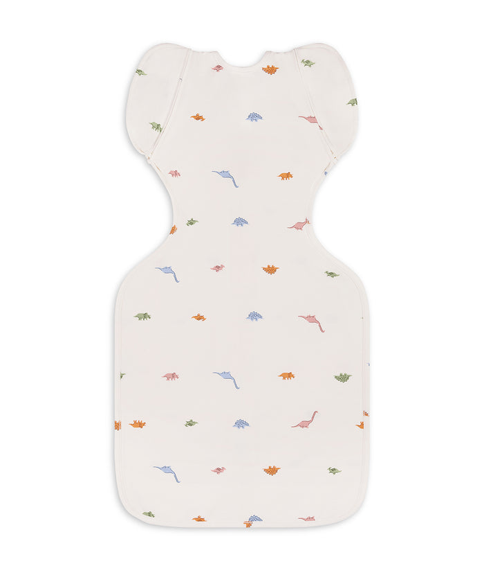 Swaddle Up™ 2-in-1 Transition Bag 1.0 TOG Cotton Cream Dino Snore