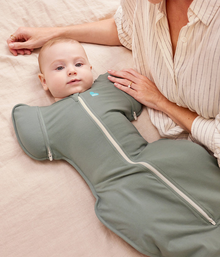 Swaddle Up™ 2-in-1 Transition Bag 1.0 TOG Cotton Deep Olive