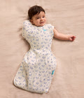 Swaddle Up™ 2-in-1 Transition Bag 1.0 TOG Cotton Jacaranda Meadow