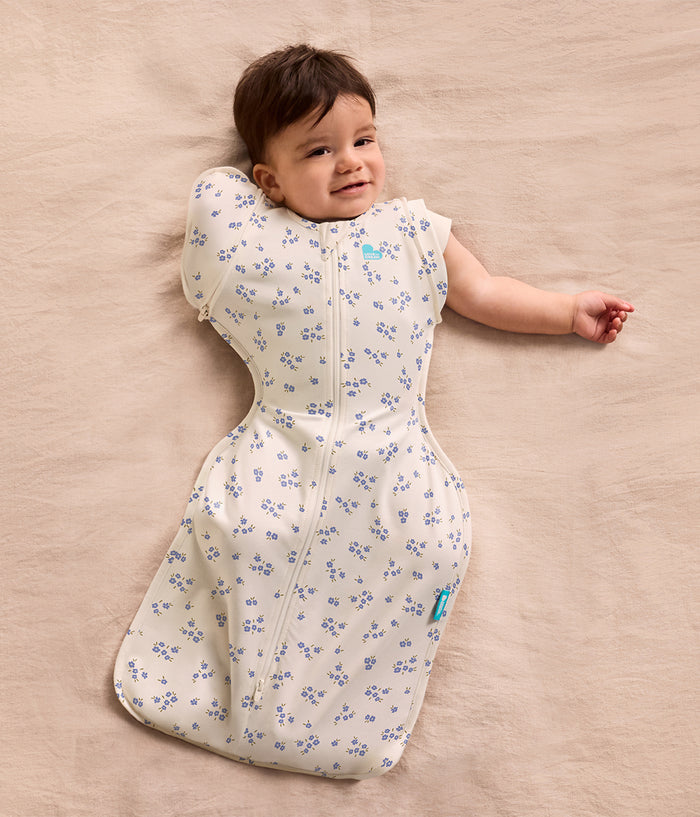 Swaddle Up™ 2-in-1 Transition Bag 1.0 TOG Cotton Jacaranda Meadow