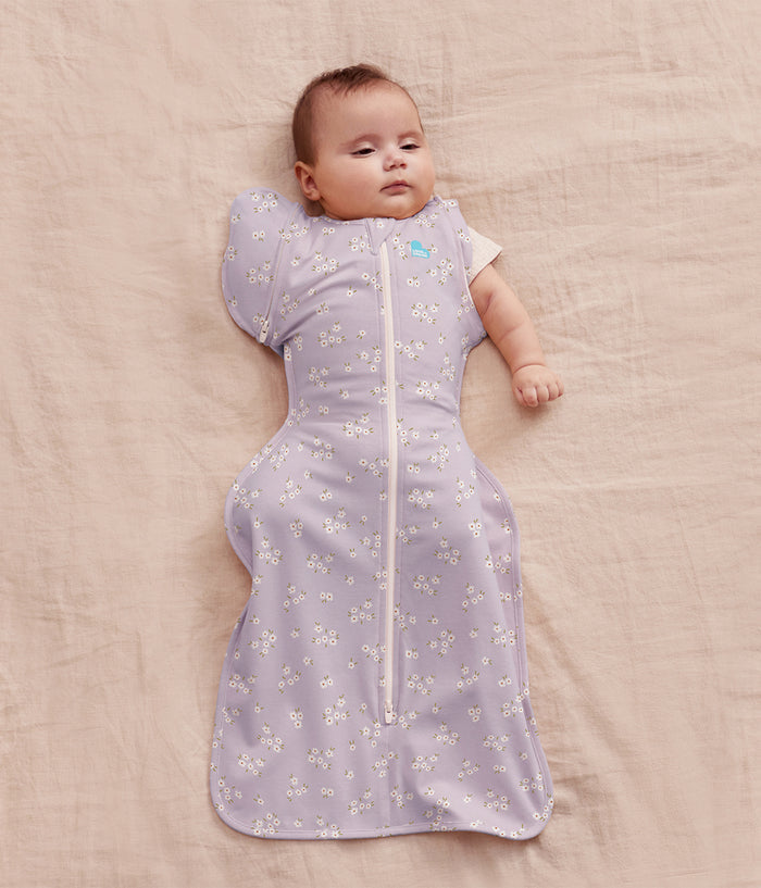 Swaddle Up™ 2-in-1 Transition Bag 1.0 TOG Cotton Lilac Meadow