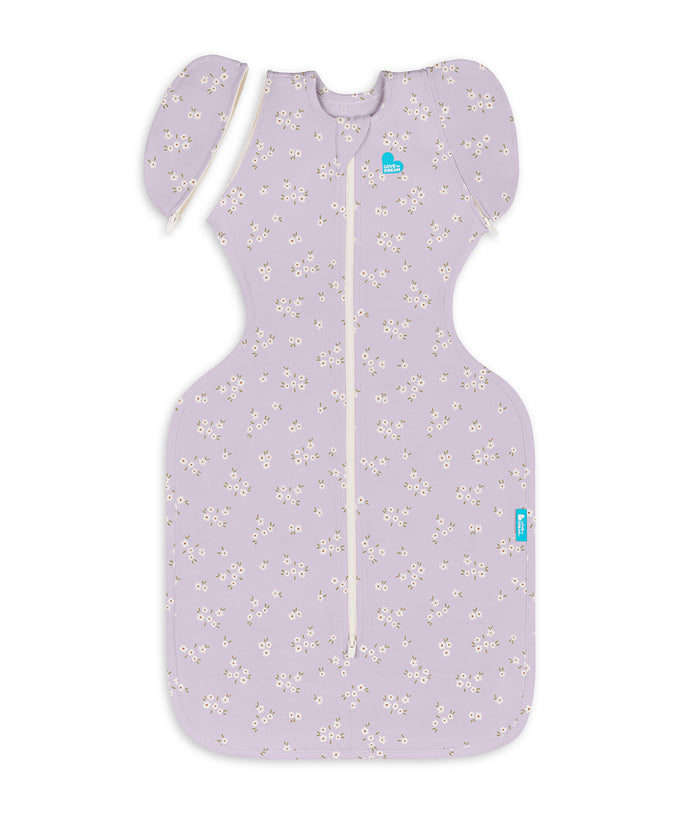 Swaddle Up™ 2-in-1 Transition Bag 1.0 TOG Cotton Lilac Meadow