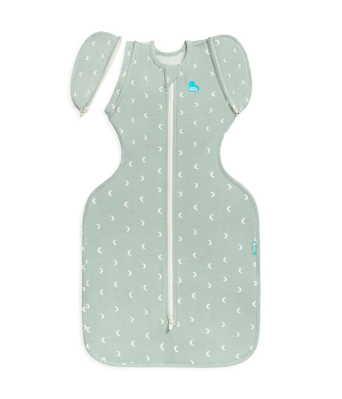 Swaddle Up™ 2-in-1 Transition Bag 1.0 TOG Cotton Olive Moon