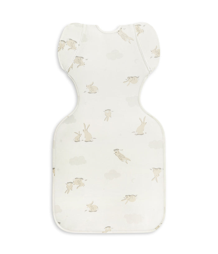 Swaddle Up™ 2-in-1 Transition Bag 1.0 TOG Cotton White Cloud Bunnies