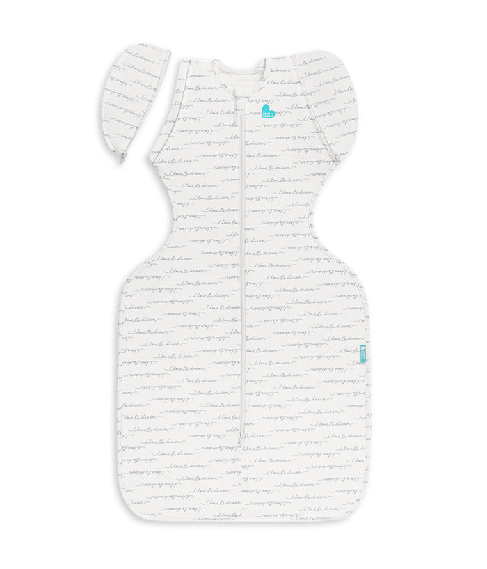 Swaddle Up™ 2-in-1 Transition Bag 1.0 TOG Cotton White Dreamer